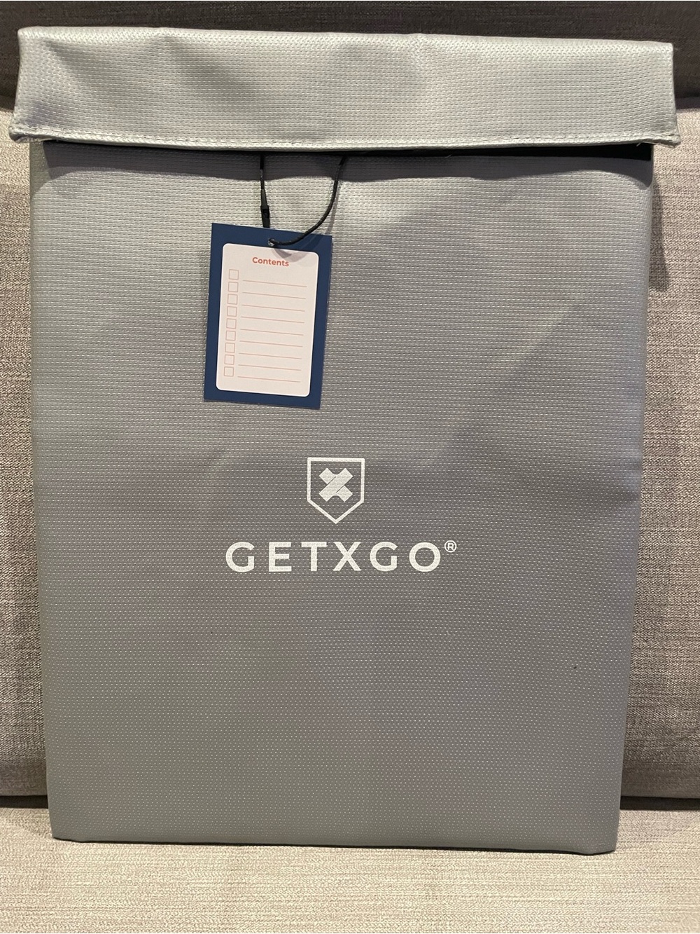GETXGO Fire Safe Document Bag. 15”x 11”
NWT. Fire resistant, Water repellent